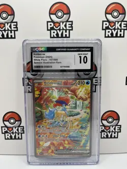 Pokemon Keldeo EX 167/086 SIR White Flare CGC Gem Mint 10 - Image 1