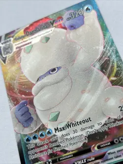 Pokemon TCG Galarian Darmanitan VMAX Vivid Voltage 037/185 Holo Ultra Rare - Image 1