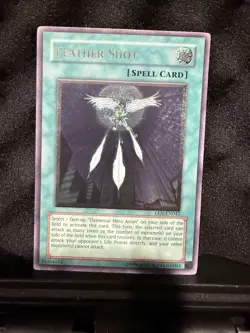 Yugioh! Feather Shot - EEN-EN042 - Ultimate Rare - Unlimited Edition - Image 1