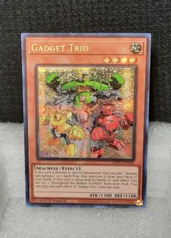 Yu-Gi-Oh! Gadget Trio *PRISMATIC SECRET RARE* MP25-EN061 1st Edition NM/M - Image 1