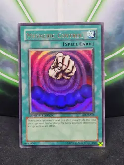 Yugioh Mesmeric Control SOI-ENSE4 Ultra Rare Played - Image 1