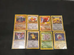 Vintage Pokemon Cards Lot Of 8 1st Edition. Team Rocket/jungle - Image 1