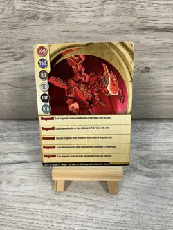 BAKUGAN Battle Brawler "DRAGONOID" Metal Gate Card BA357ga - Image 1