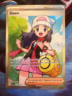 Dawn 118/094 Full Art Ultra Rare Phantasmal Flames Pokemon Card NM Pack Fresh - Image 1