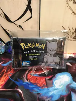 Topps Pokemon: The First Movie Trading Card Booster Pack - 9 Count 41116507663 - Image 1