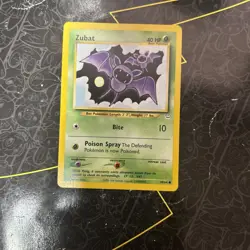 Pokemon Zubat Neo Revelation 59/64 Common Card Vintage 2001 WOTC D8 - Image 1