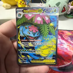 Mega Venusaur Ex Ultra Rare Mega Evolution 155/132 Pokemon Card NM - Image 1