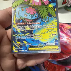 Mega Venusaur Ex Ultra Rare Mega Evolution 155/132 Pokemon Card NM - Image 3