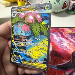 Mega Venusaur Ex Ultra Rare Mega Evolution 155/132 Pokemon Card NM - Image 4