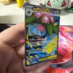 Mega Venusaur Ex Ultra Rare Mega Evolution 155/132 Pokemon Card NM - Image 5