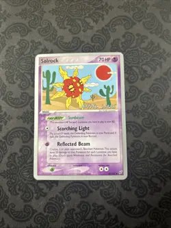 Pokemon Card Solrock World Championship 2006 47/107 Non-Holo Uncommon - Image 1