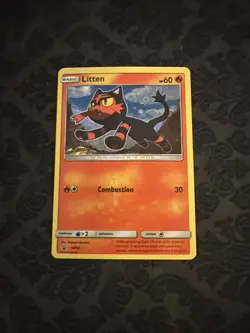 Litten - (General Mills Promo) SM02 Miscellaneous Cards & Products Holo - Image 1