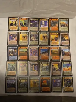 Dune Eye Of The Storm Collectible Card Game 56 Cards Lot Corrina Deck Vtg 1997 - Image 4