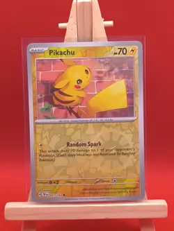 Pikachu 051/162 Paradox Rift Reverse Holo Pokemon Card * New * - Image 2