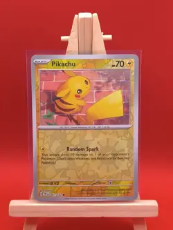 Pikachu 051/162 Paradox Rift Reverse Holo Pokemon Card * New * - Image 3