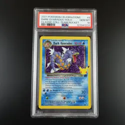 PSA 10 Dark Gyarados 8 Pokemon Celebrations Classic Collection Holo Graded Card - Image 1