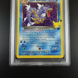 PSA 10 Dark Gyarados 8 Pokemon Celebrations Classic Collection Holo Graded Card - Image 3