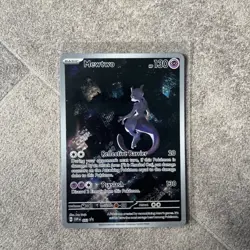 Mewtwo SVP 052 Ultra Premium Collection 151 Promo Pokemon Card! 💎 - Image 3