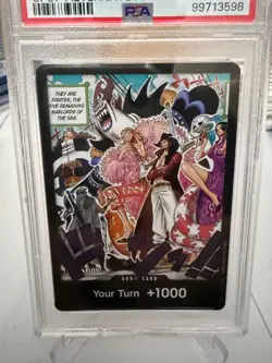 2024 One Piece DON!! Card OP07-Alternate Art 500 Years in the Future PSA 10 - Image 2