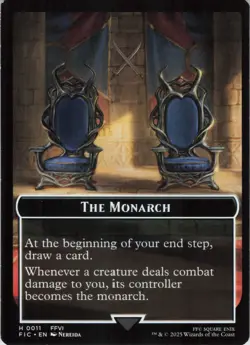 The Blackjack // The Monarch Double-Sided Token T Commander: FINAL FANTASY 8 // - Image 1