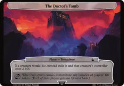 MTG The Doctor's Tomb - Doctor Who Commander Planechase #580 - Image 1
