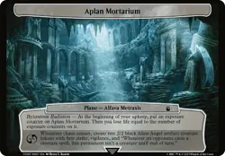 MTG Aplan Mortarium - Doctor Who Commander Planechase #568 - Image 1