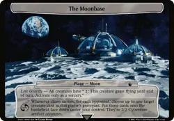 MTG The Moonbase - Doctor Who Commander Planechase #591 - Image 1