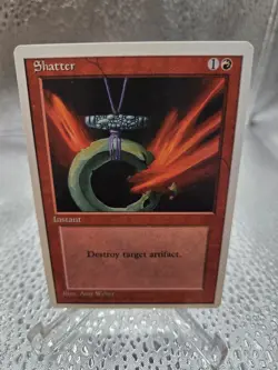 1995 Magic the Gathering Wizards of the Coast Shatter MTG - Image 1
