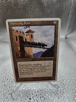1995 Magic the Gathering Wizards of the Coast Battering Ram MTG - Image 1