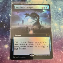 Blue Sun's Twilight (FOIL) x1 - MTG Phyrexia: All Will Be One ONE #379 - Image 1