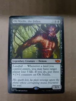Ob Nixilis, the Fallen TDC #192 Non-Foil Standard Art NM MTG - Image 1