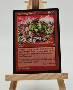 Barreling Attack Mirage Magic Karte MTG englisch (Rollender Angriff) - Image 1
