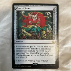 1x Coat of Arms NM-Mint, English Duel Decks: Mind vs. Might MTG Magic - Image 1