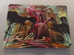 Sorceress's Schemes (Gold Stamped Art Series) #9/53 Final Fantasy MTG Near Mint - Image 1