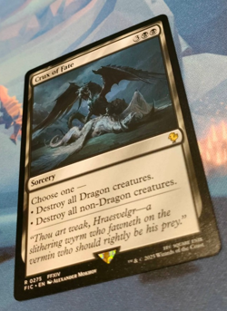Crux of Fate - Final Fantasy Commander - Rare - NM (see pics) MTG - Image 3