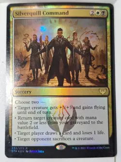 Silverquill Command - FOIL - Strixhaven School of Mages- Magic the Gathering MTG - Image 1
