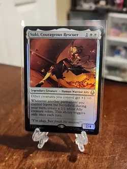 MTG Magic The Gathering Avatar Rare FOIL Suki Courageous Rescuer - Image 1