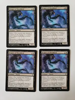 Reaper of Sheoldred 4x x4 New Phyrexia Regular LP MTG Magic the Gathering - Image 1