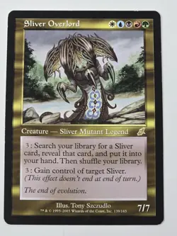 Magic the Gathering - Sliver Overlord - Creature - Scourge MTG - Image 1