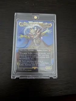 Magic the Gathering Kefka, Court Mage Borderless Surge Foil 0543 Final Fantasy - Image 1