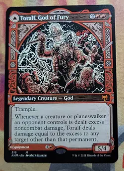 Toralf, God of Fury (Showcase) MTG Kaldheim (KHM) (NM) - Image 1