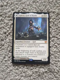 1x Halvar, God of Battle - Kaldheim - NM - MTG - Image 1