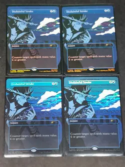 x1 Disdainful Stroke FOIL COWBOY BEBOP PROMO ** [NM] Standard Showdown MTG Magic - Image 1