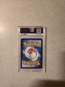 2022 POKEMON TCG SWSH 261 BLACK STAR PROMO CHARIZARD VMAX PSA 8 - Image 4