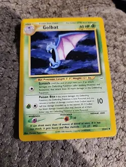 Pokemon TCG Golbat Neo Revelation 29/64 Regular 1st Edition Uncommon - Image 1