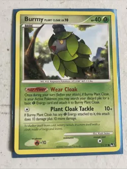Burmy Plant Cloak (11/17) [POP Series 7] - Image 1
