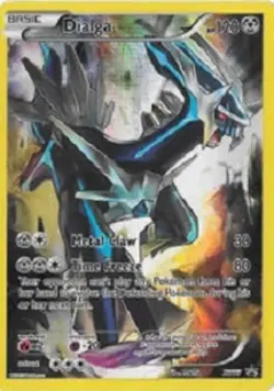 Damaged Dialga - XY77 - Pikachu-EX Legendary Collection Promo Pokemon XY Promos - Image 1