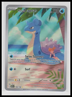Pokemon SV10: Destined Rivals #194/182 Misty's Lapras - Image 1