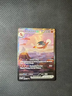 Pokemon TCG Charizard EX 199/165 Special Illustration Rare SV 151 NM READ - Image 3