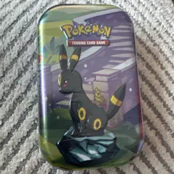 Pokemon Scarlet & Violet Prismatic Evolutions Sealed Mini Tin Umbreon - Image 1